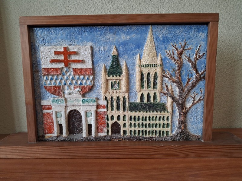 Kader Ieper in relief
